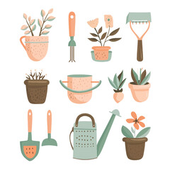 Vector Gardening Tool simple and m