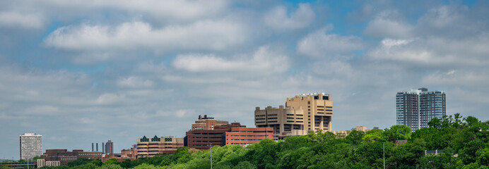 View of University of Minnesota Buildings