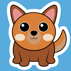 fox cute cartoon, fox clipart, cute fox cartoon, baby fox vector design, cute fox illustration, cartoon fox, fox cartoon vector, chihuahua character design, fox clip art, fox character, sticker fox
