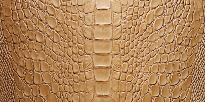 Pattern of crocodile skin texture, reptile print, detailed scales background, structure of exotic leather wallpaper