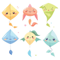 Vector Kite simple and minimalist