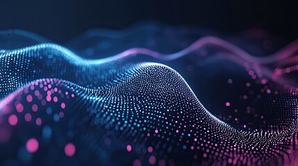 Abstract view Connecting spots and paths background