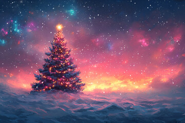 Christmas Tree Background