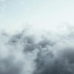 clouds sky aerial mist atmosphere nature scenic weather fluffy serene background horizon cloudscape peaceful tranquil blue sky white clouds high altitude calm 
