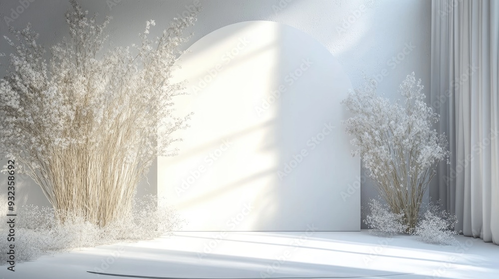 Poster 3d backdrop for displaying products