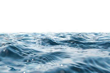 A close-up view of ocean waves in motion