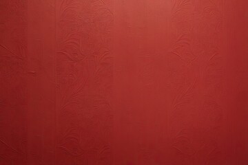 Fototapeta premium Rustic Red Paper Texture for Vintage Wallpaper Design