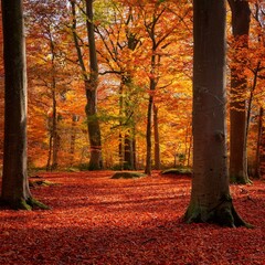 Autumn in the forest