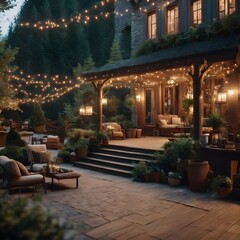 restaurant in the night