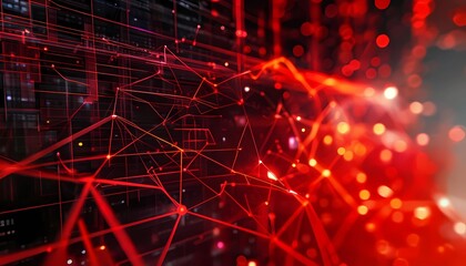 abstract background with lights