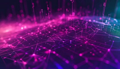 abstract background with lights