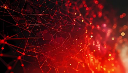 red and black abstract