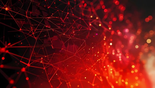 red and black abstract