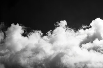 Obraz premium A commercial airliner soaring through a cloudy atmosphere with sunlight peeking through the clouds