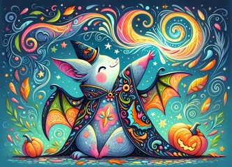 Obraz premium Mundos de Fantasía Ilustrada