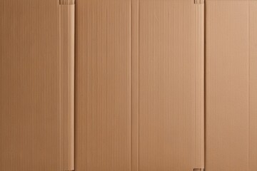 Fototapeta premium Brown Cardboard Background with Kraft Paper Texture
