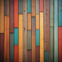 Fototapeta premium Wood background vintage colors