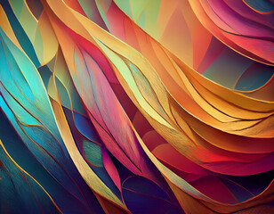 Vibrant Gradient Blur Background Colorful, Abstract Design with Smooth, Soft Edges for Modern Digital Use