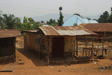 African House in a Village 