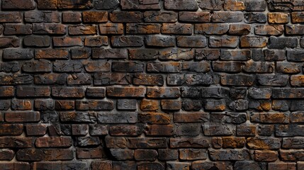 Obraz premium Acient brick wall. Grunge brick wall background. Background of old vintage brick wall. High quality photo , ai