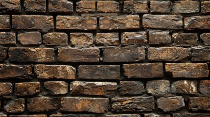 Obraz premium Acient brick wall. Grunge brick wall background. Background of old vintage brick wall. High quality photo , ai