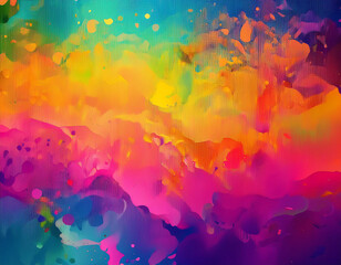 Vibrant Gradient Blur Background Colorful, Abstract Design with Smooth, Soft Edges for Modern Digital Use