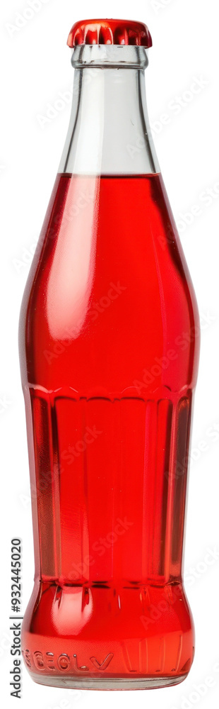 Canvas Prints png classic red soda bottle