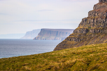 Looking North on the Icelandic Fjords 