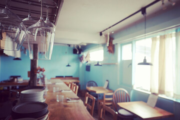 カフェの店内