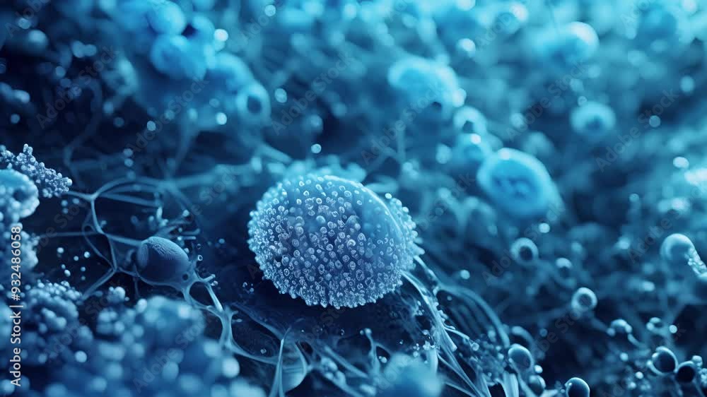 Aufkleber embedded within the matrix are various growth factors and signaling molecules that play a key role i