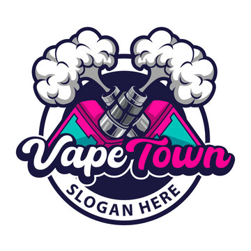 vape esport logo company template