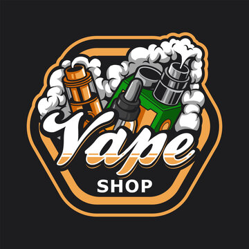 vape esport logo company template