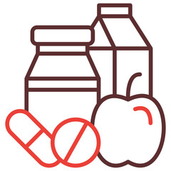 Vitamins And Supplements Icon