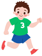 Back to School Cute Kids Illustration Character