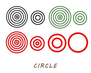 circleサークルのセット