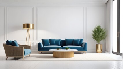 fucnitur ruang tamu moderen