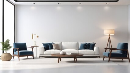 fucnitur ruang tamu moderen