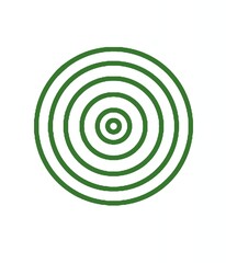 緑色のcircle サークル