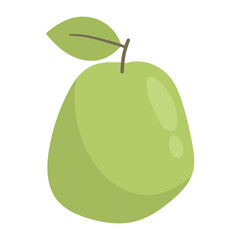 Fresh pear fruit illustration