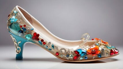 women shoe with heal