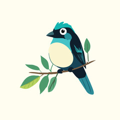 Photo of Realistic Vector Illustration of Colorful Birds Set