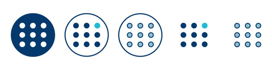 Menu Icon vector isolated on white background. web menu icon