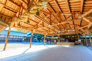 夏の宗像大社　辺津宮　福岡県宗像市　Munakata Taisha Shrine in summer. Fukuoka...