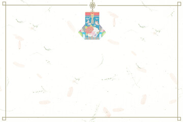 추석,설날 전통 배경 이미지