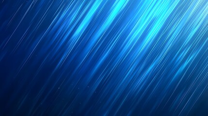 Fototapeta premium Blue Abstract Diagonal Lines Background, Design-Friendly Banner Cover Presentation