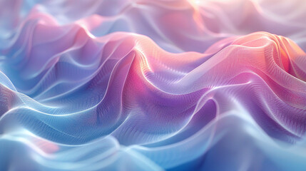 A dreamy pastel background featuring smooth flowing