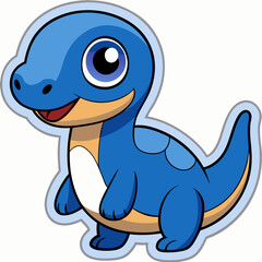 a cheerful velociraptor in bright and engaging designs