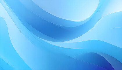 Fototapeta premium Bright and light blue gradation, texture, light, space, background image, banner, advertising, space, digital