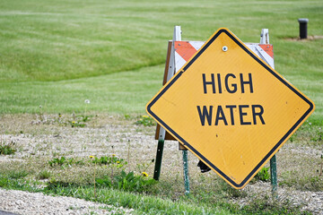 High Water Sign