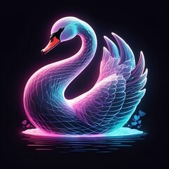 Neon Swan